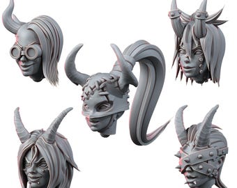 Renegades Of Excess Succuborn Lilith Killer Heads V1
