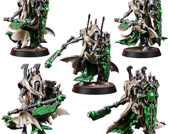 Gardes-liches nécrocyborgs nazg avec boucliers