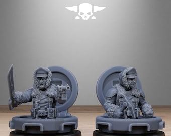 Commandant de char de la Grim Guard