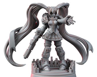 Space Nuns Anime Vocaloid Miku V2