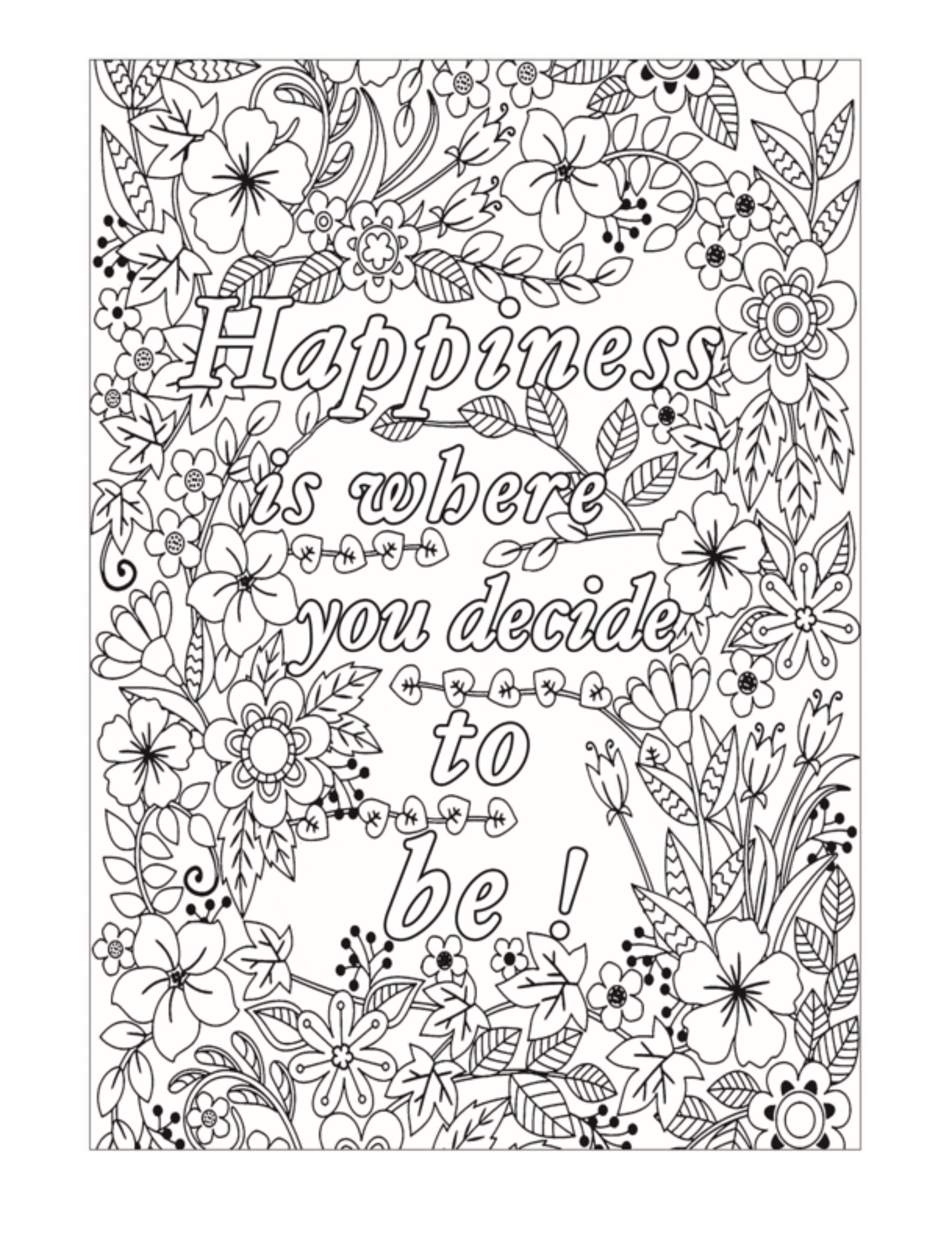 Inspirational Quotes Coloring Pages 40 Depression, Anxiety
