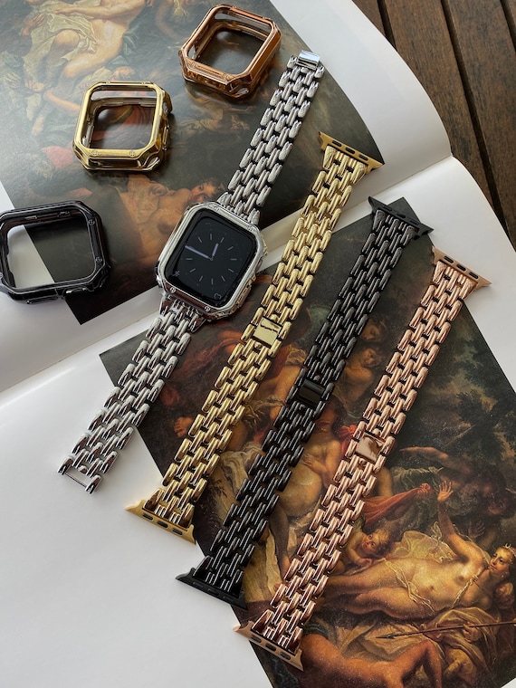 Vintage denim strap for Apple Watch 9 8 7 6 5 4 se 3 41mm 38 40mm 45mm 44  42mm women star band for iWatch Ultra 2 49mm bracelet