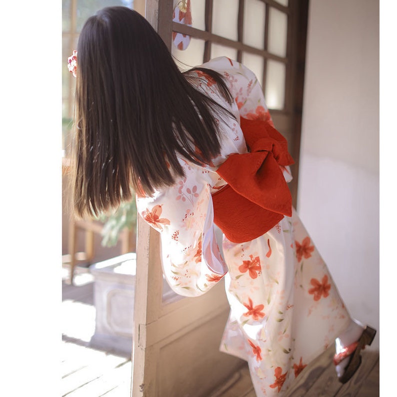 Children Kimono/ Kid Kimono/ Japanese Kimono / Kimono / Red - Etsy