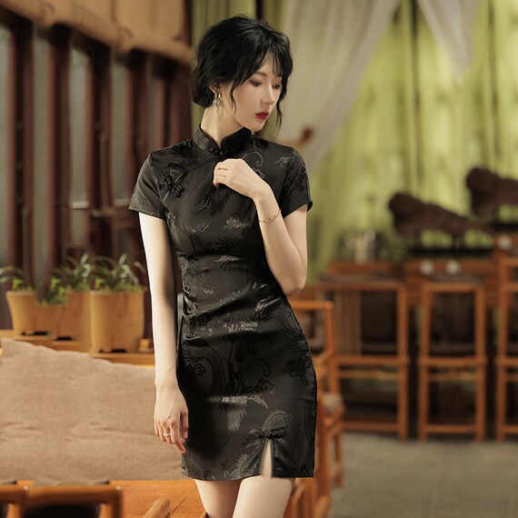 Sleeveless Qipao Cheongsam Traditional 