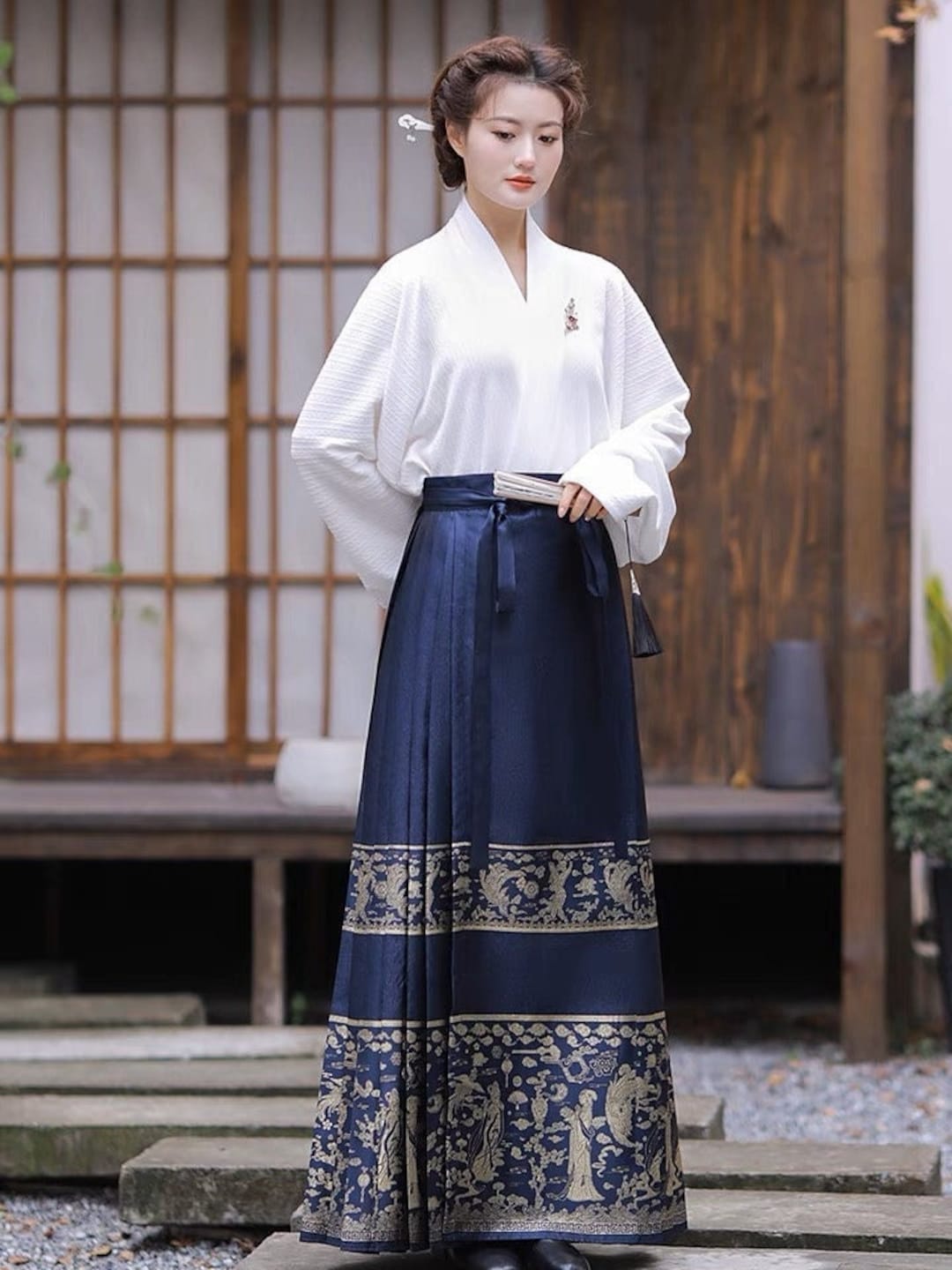 Hanfu Skirt Mamianqun Hanfu Dress Chinese Skirt Hanfu Etsy