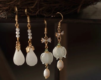 Chinese earrings / dangling earrings/ qipao hair accessories / qipao accessories  / hair accessories hanfu/ Hanfu Accessories hanfu hairpins