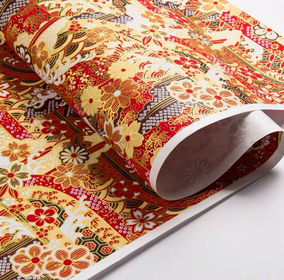 6 Colours Japanese Wrapping Paper/ Luxury Gift Wrap/ 42x58cm Gift Wrapping /handmade Crafting ...