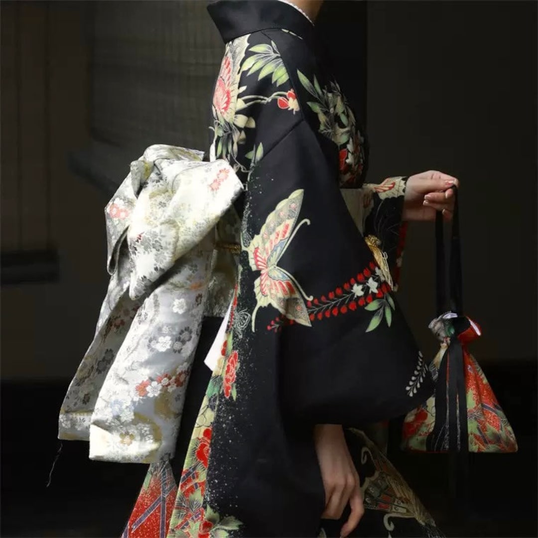 Kimono Obi bag and accessory belt, Kanazawa-shi Ishikawa