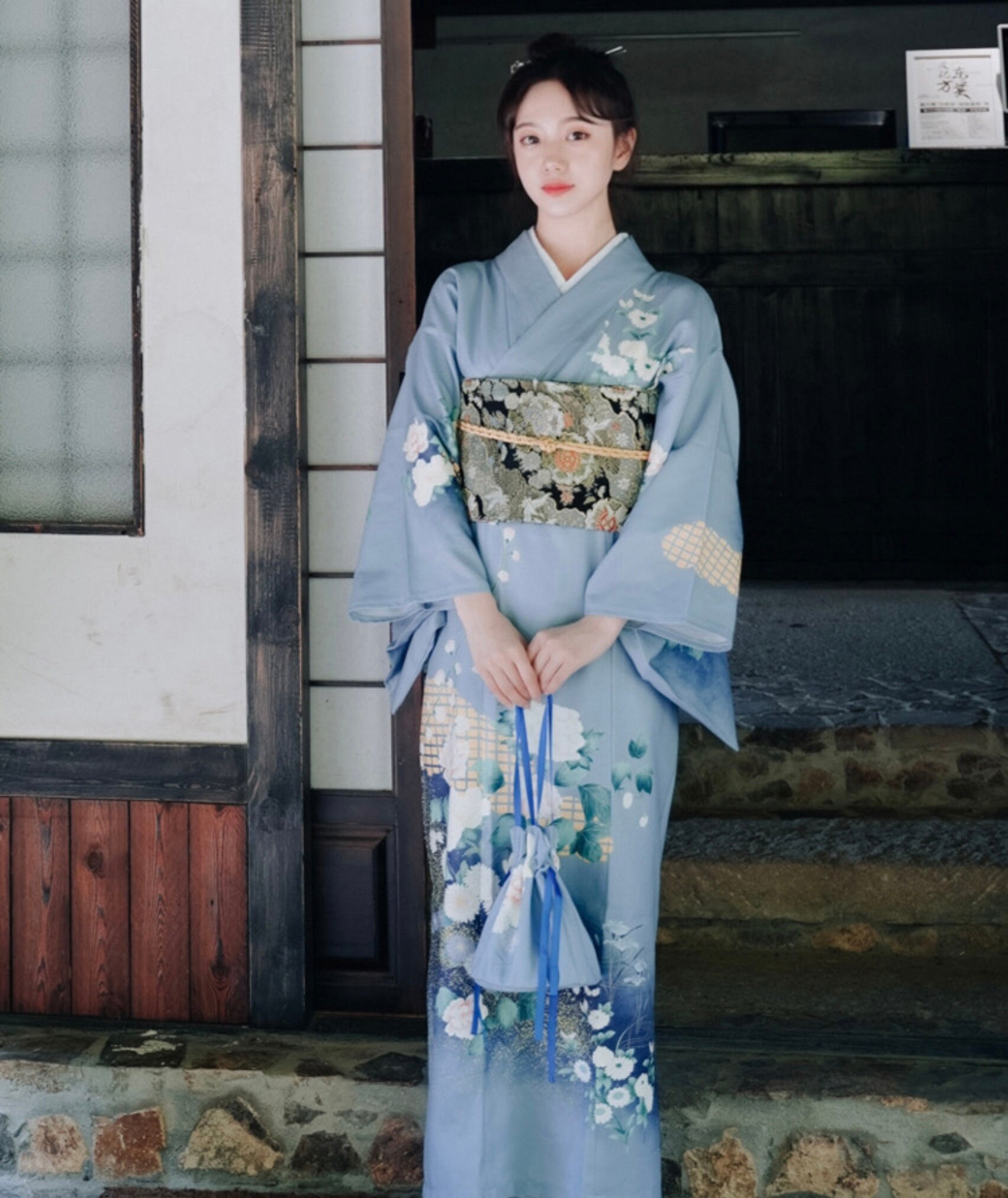 Kimono japanese outfit top