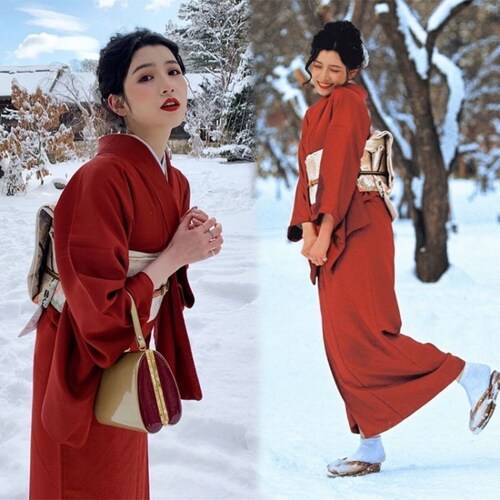 Kimono japonés rojo / kimono japonés / vestido de kimono / - Etsy México Kimono japonés rojo / kimono japonés / vestido de kimono / - Etsy México
