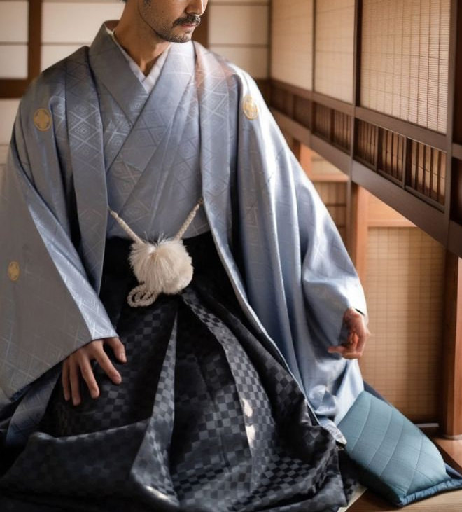 Men's Long Kimono Jacket - Tannaru