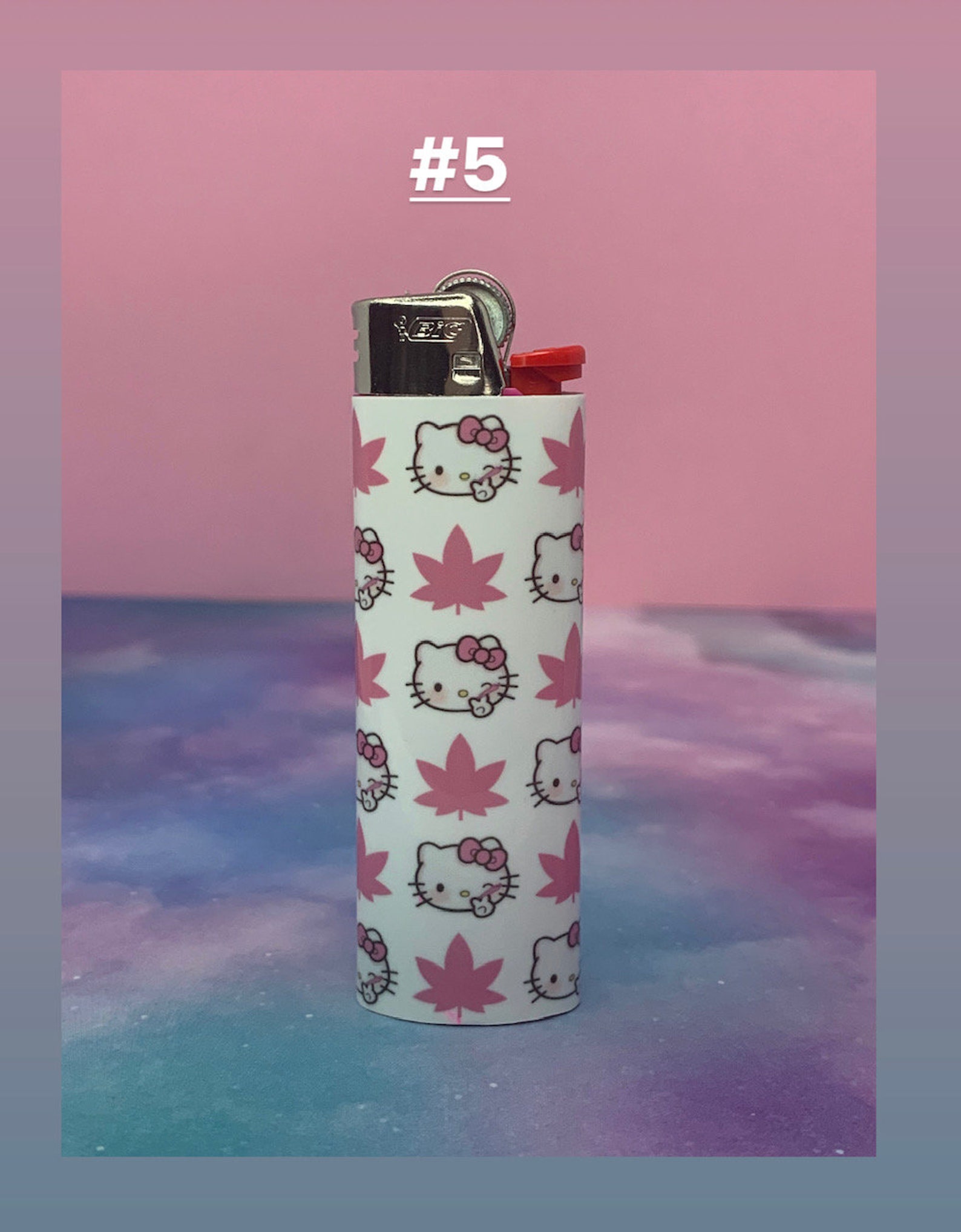 Kitty Lighter Cute Lighters Stoner Gifts BIC Lighters Etsy