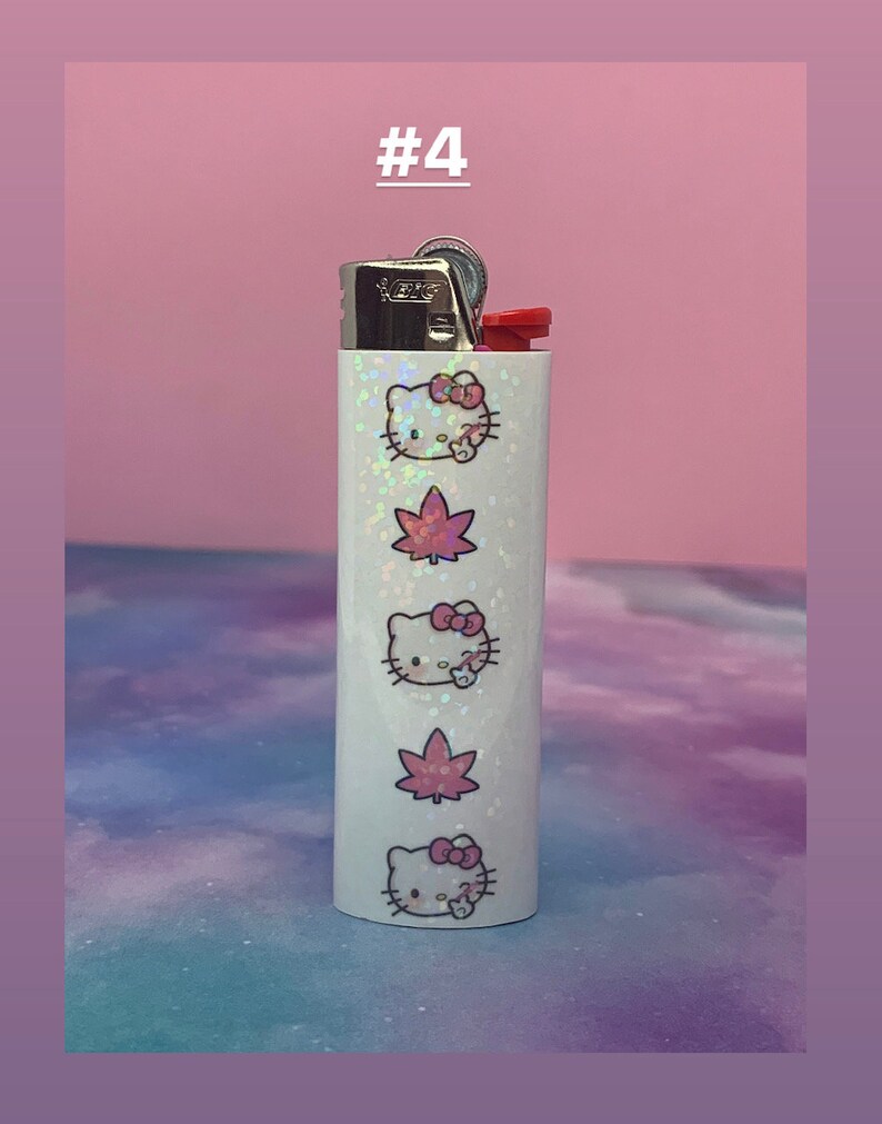 Kitty Lighter Cute Lighters Stoner Gifts BIC Lighters Etsy