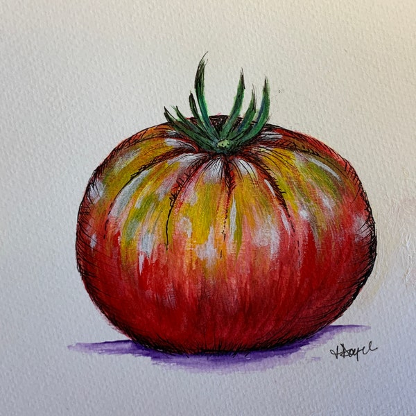 Tomato notecard