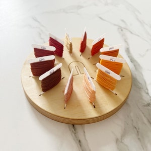Organizzatore di filo, Porta rocchetto di filo, Carte per rocchetto, Organizzatore di filo, Accessori per ricamo, Ideale per filo DMC