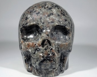 Large 3.8" Yooperlite Skull Carving