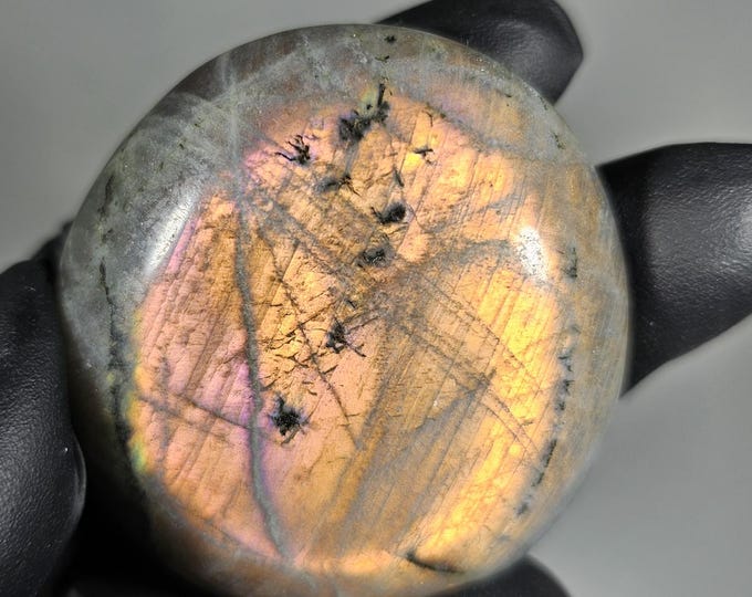 Labradorite Palm Stone