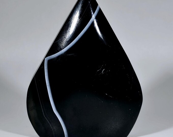 Black Agate Freeform/Flame