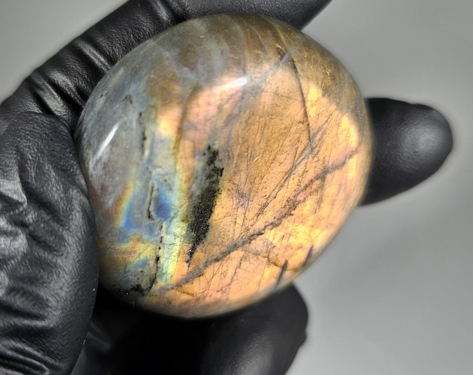 Labradorite Palm Stone