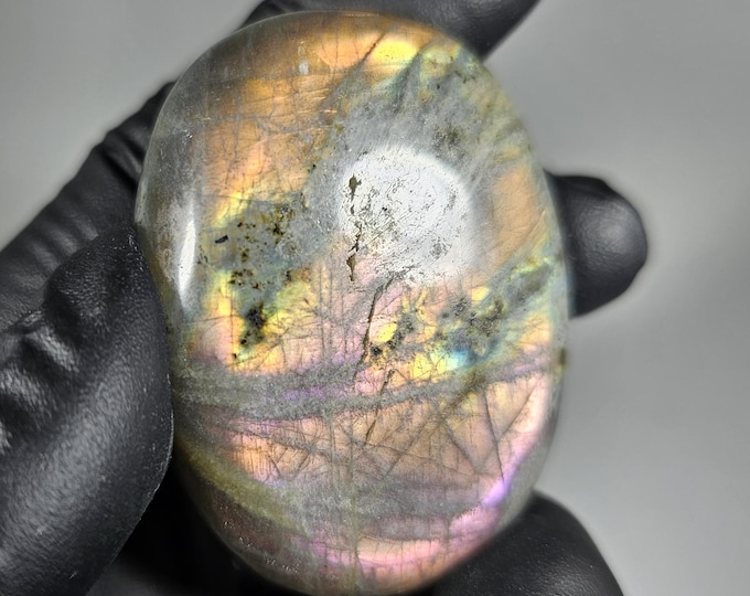 Labradorite Palm Stone