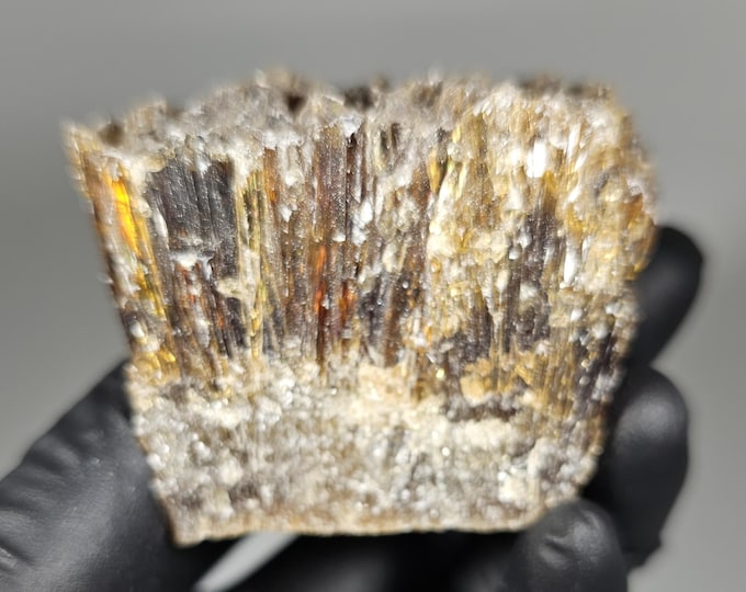 Raw Amber Calcite Specimen