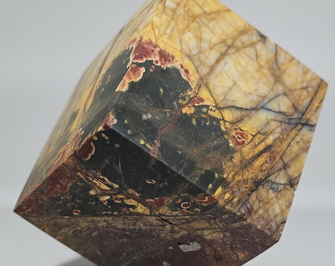 1.6" Cherry Creek Jasper Cube
