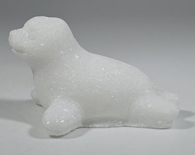 White Jade Seal Carving