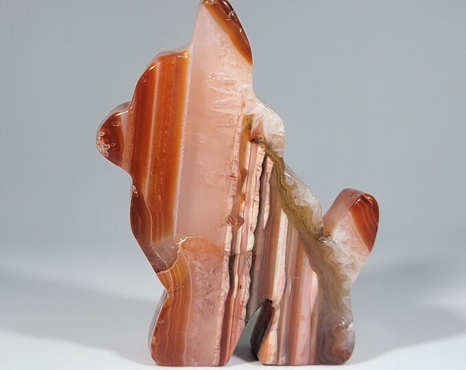 Discounted Carnelian Dog Carving