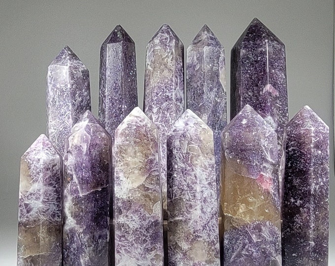 You Choose Smoky Lepidolite Tower