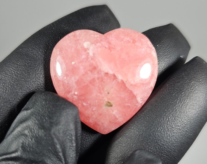 Rhodochrosite Heart Cabochon