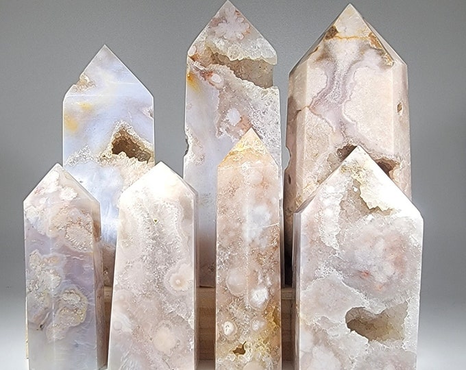 You Choose Druzy Pink Amethyst Tower