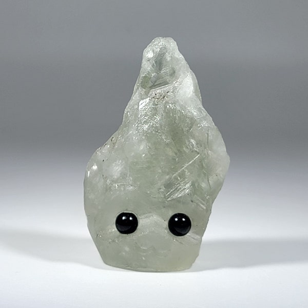 Prasiolite/Green Amethyst Pet Rock Carving