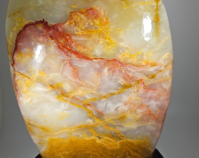 Large Afghan Jade Freeform Etsy