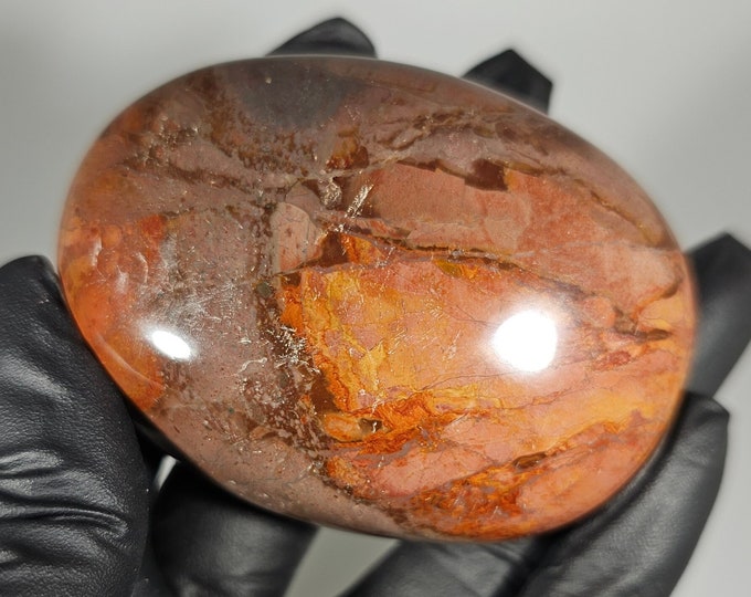 Polychrome Jasper Palm Stone