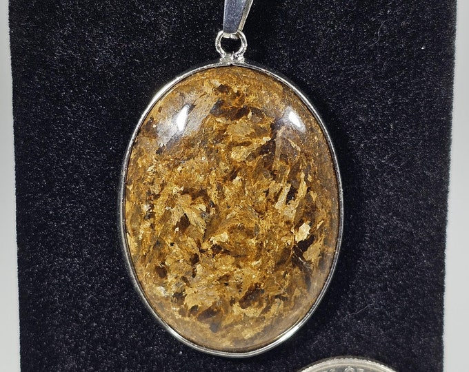 Bronzite Pendant