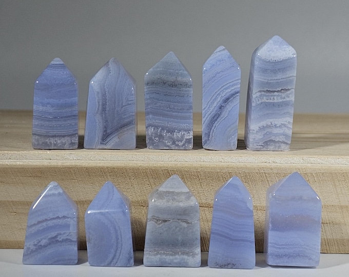 Your Choice Mini Blue Lace Agate Tower