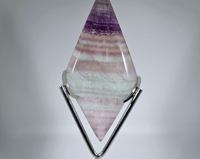 Fluorite Diamond With Stand