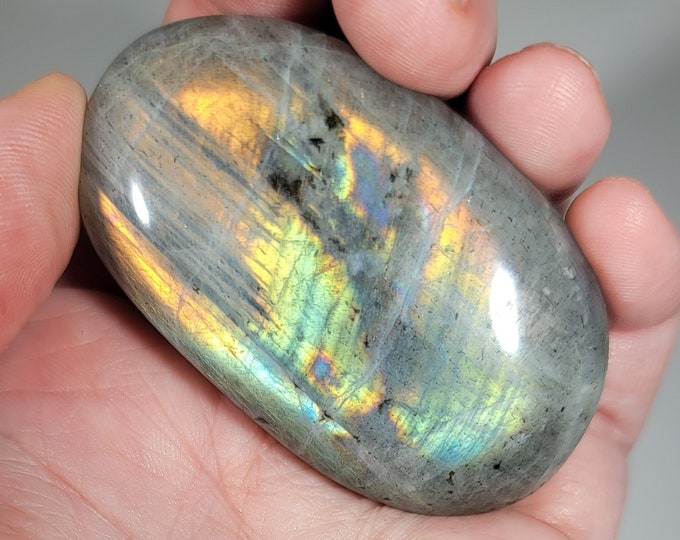 Labradorite Palm Stone