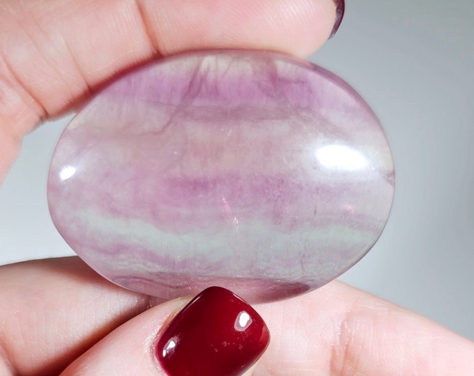 Fluorite Palm Stone