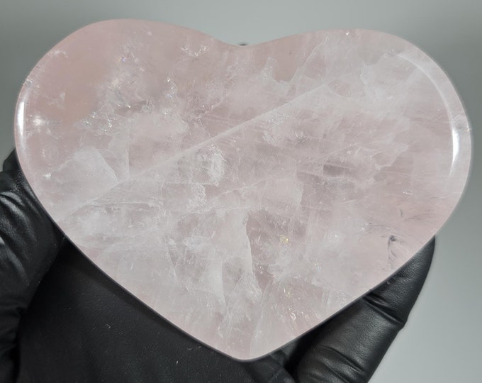 Rose Quartz Heart Bowl