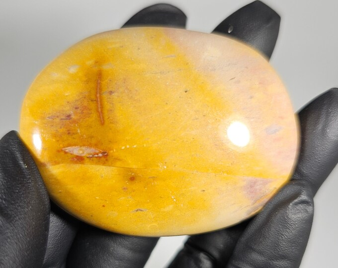 Colorful Ocean Jasper Palm Stone