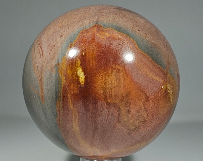 60mm Polychrome Jasper Sphere
