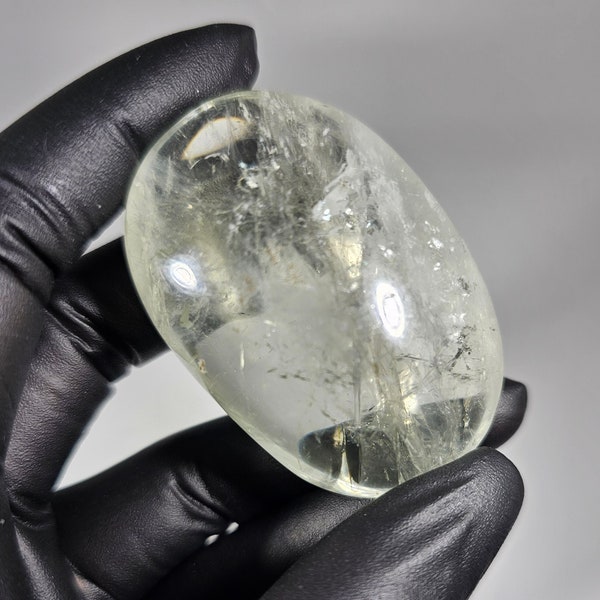 Green Amethyst Palm Stone Prasiolite