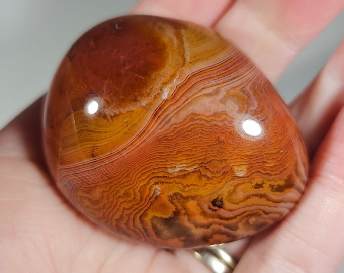 Sardonyx Palm Stone