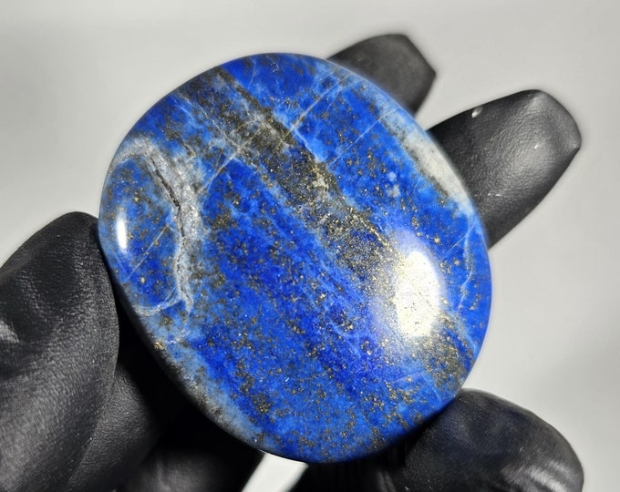 Lapis Lazuli Palm Stone Small *Imperfect