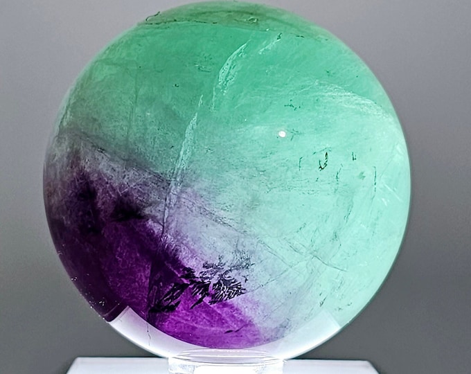 53mm Rainbow Fluorite Sphere