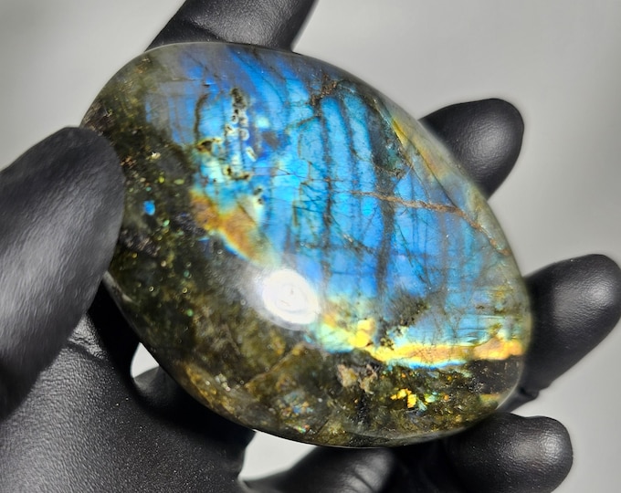 Labradorite Palm Stone