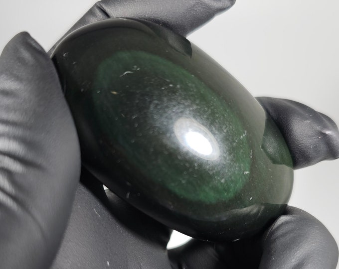 Rainbow Obsidian Palm Stone