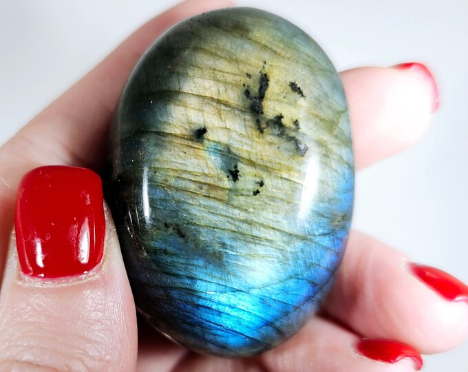 Labradorite Palm Stone