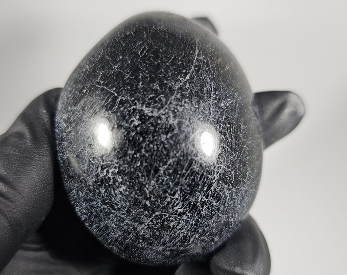 Black Tourmaline Palm Stone